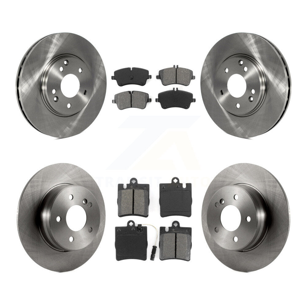 [Avant + Arrière] Kit de Disque et plaquette (semi-métallique) de frein pour Mercedes-Benz C240 CLK350 C320 C280 CLK320 C350 K8S-101099