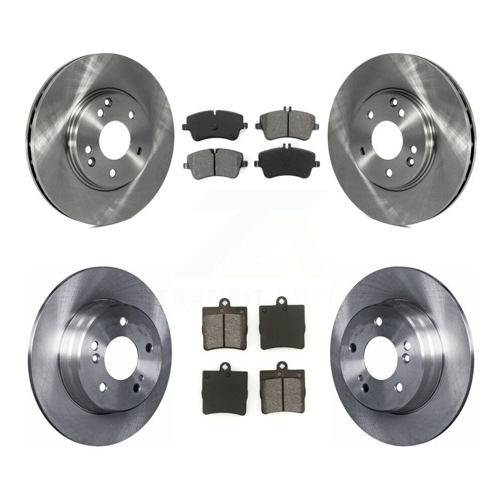 [Avant + Arrière] Kit de Disque et plaquette (semi-métallique) de frein pour Mercedes-Benz SLK280 SLK300 K8S-101100