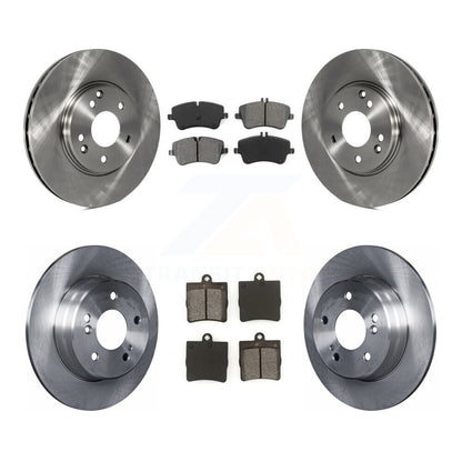 [Avant + Arrière] Kit de Disque et plaquette (semi-métallique) de frein pour Mercedes-Benz SLK280 SLK300 K8S-101100