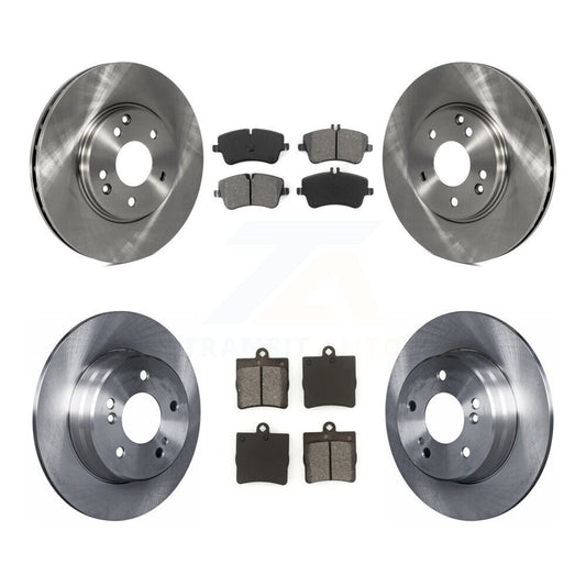 [Avant + Arrière] Kit de Disque et plaquette (semi-métallique) de frein pour Mercedes-Benz SLK280 SLK300 K8S-101100