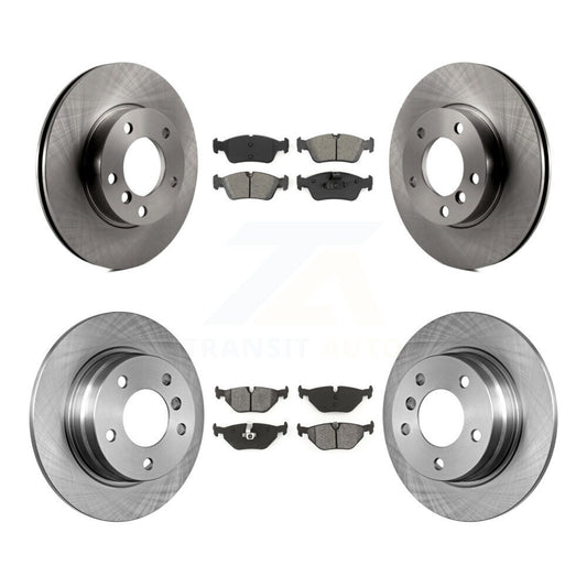 [Avant + Arrière] Kit de Disque et plaquette (semi-métallique) de frein pour BMW 328i 318i 323is 328is 318is K8S-101106