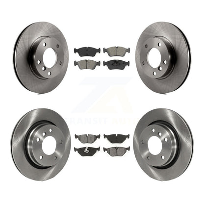 [Avant + Arrière] Kit de Disque et plaquette (semi-métallique) de frein pour 1998 BMW 328i 328is avec 294mm Diameter Rotor K8S-101107