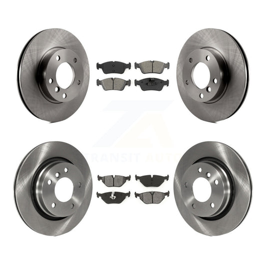 [Avant + Arrière] Kit de Disque et plaquette (semi-métallique) de frein pour 1998 BMW 328i 328is avec 294mm Diameter Rotor K8S-101107