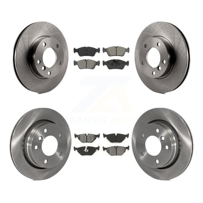[Avant + Arrière] Kit de Disque et plaquette (semi-métallique) de frein pour BMW 323i 323Ci 328i K8S-101108