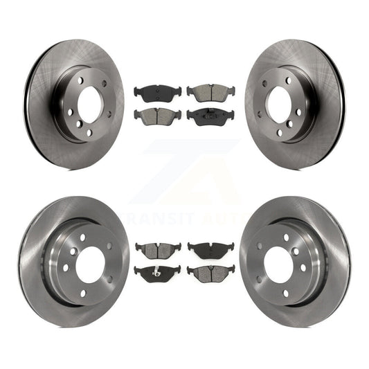 [Avant + Arrière] Kit de Disque et plaquette (semi-métallique) de frein pour BMW 323i 323Ci 328i K8S-101108