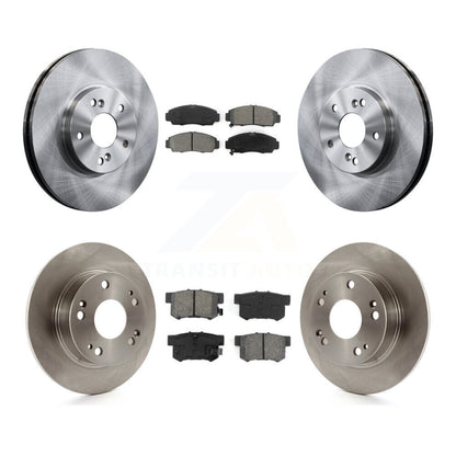 [Avant + Arrière] Kit de Disque et plaquette (semi-métallique) de frein pour Honda Accord Acura TSX K8S-101117