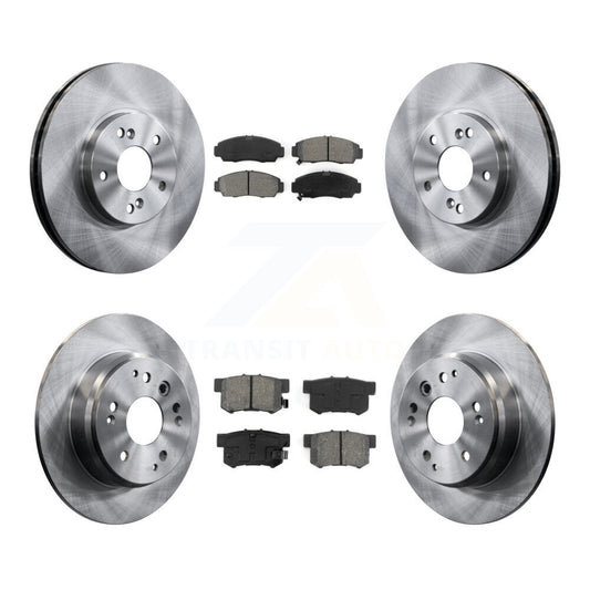 [Avant + Arrière] Kit de Disque et plaquette (semi-métallique) de frein pour Acura TL K8S-101118