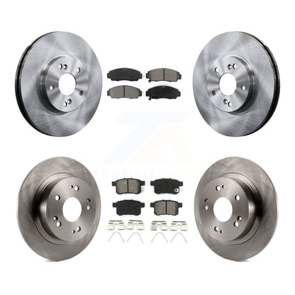 [Avant + Arrière] Kit de Disque et plaquette (semi-métallique) de frein pour Honda Accord Acura TSX K8S-101119