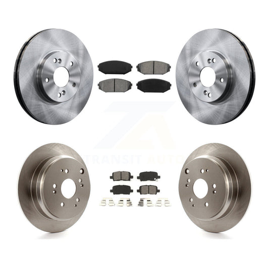[Avant + Arrière] Kit de Disque et plaquette (semi-métallique) de frein pour 2002-2004 Honda Odyssey K8S-101121
