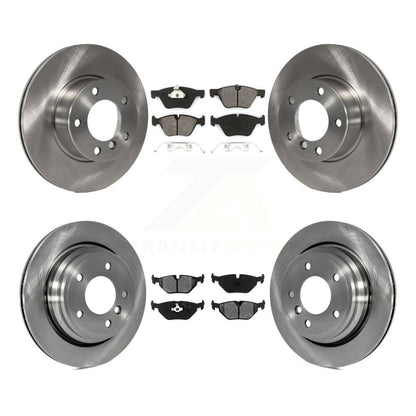 [Avant + Arrière] Kit de Disque et plaquette (semi-métallique) de frein pour BMW 528i 525i K8S-101124