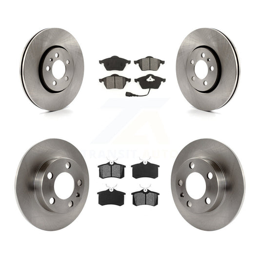 [Avant + Arrière] Kit de Disque et plaquette (semi-métallique) de frein pour Volkswagen Beetle Jetta Golf K8S-101125