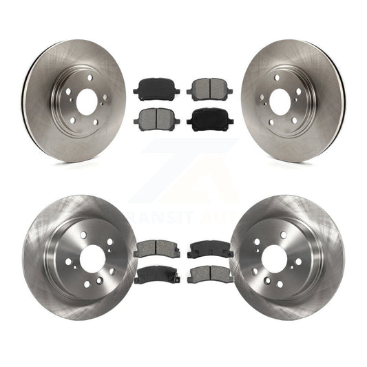 [Avant + Arrière] Kit de Disque et plaquette (semi-métallique) de frein pour 1999-2001 Lexus RX300 AWD K8S-101129