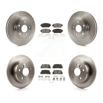 [Avant + Arrière] Kit de Disque et plaquette (semi-métallique) de frein pour 2004-2006 Lexus ES330 K8S-101130