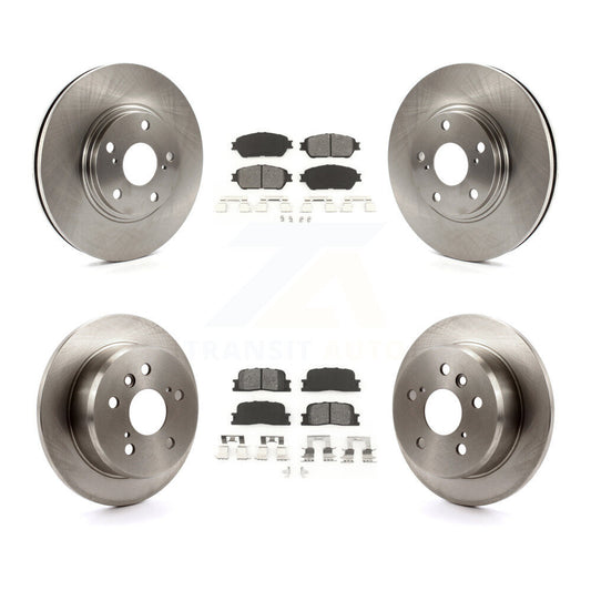 [Avant + Arrière] Kit de Disque et plaquette (semi-métallique) de frein pour 2004-2006 Lexus ES330 K8S-101130