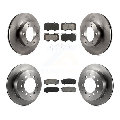 [Avant + Arrière] Kit de Disque et plaquette (semi-métallique) de frein pour Toyota Sequoia K8S-101132