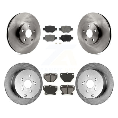 [Avant + Arrière] Kit de Disque et plaquette (semi-métallique) de frein pour Toyota Celica K8S-101133