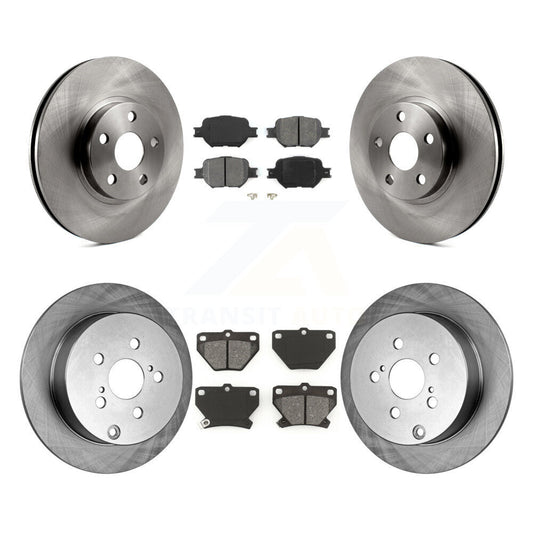 [Avant + Arrière] Kit de Disque et plaquette (semi-métallique) de frein pour Toyota Celica K8S-101133