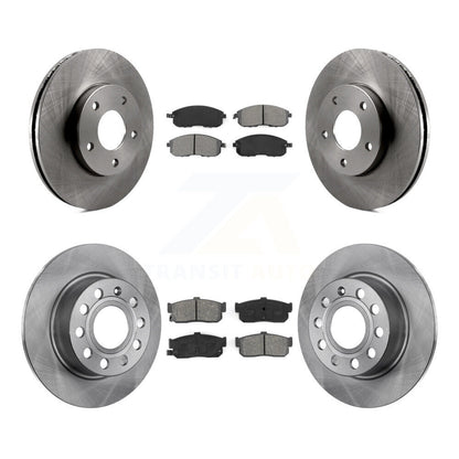 [Avant + Arrière] Kit de Disque et plaquette (semi-métallique) de frein pour Nissan Maxima Infiniti I30 INFINITI K8S-101136