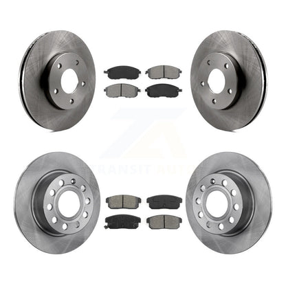 [Avant + Arrière] Kit de Disque et plaquette (semi-métallique) de frein pour Nissan Maxima INFINITI I30 From 10/00 K8S-101137