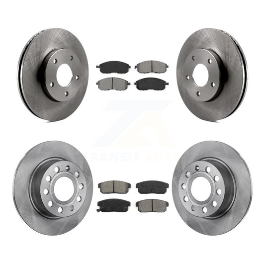 [Avant + Arrière] Kit de Disque et plaquette (semi-métallique) de frein pour Nissan Maxima INFINITI I30 From 10/00 K8S-101137