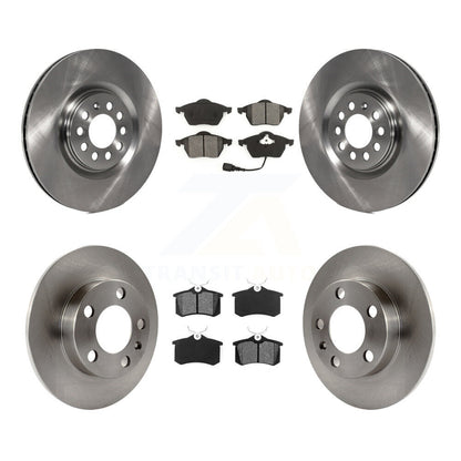 [Avant + Arrière] Kit de Disque et plaquette (semi-métallique) de frein pour 2000-2006 Audi TT K8S-101143