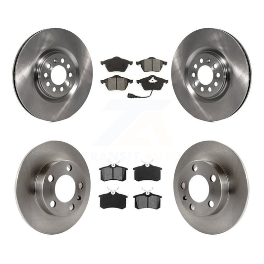 [Avant + Arrière] Kit de Disque et plaquette (semi-métallique) de frein pour 2000-2006 Audi TT K8S-101143