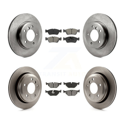 [Avant + Arrière] Kit de Disque et plaquette (semi-métallique) de frein pour 2001-2005 BMW 325xi K8S-101147