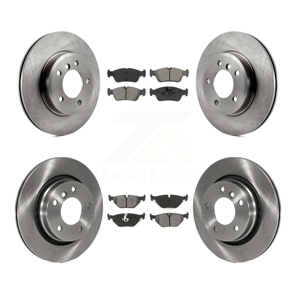 [Avant + Arrière] Kit de Disque et plaquette (semi-métallique) de frein pour BMW 325i 325Ci 323i 328i 323Ci 328Ci K8S-101148