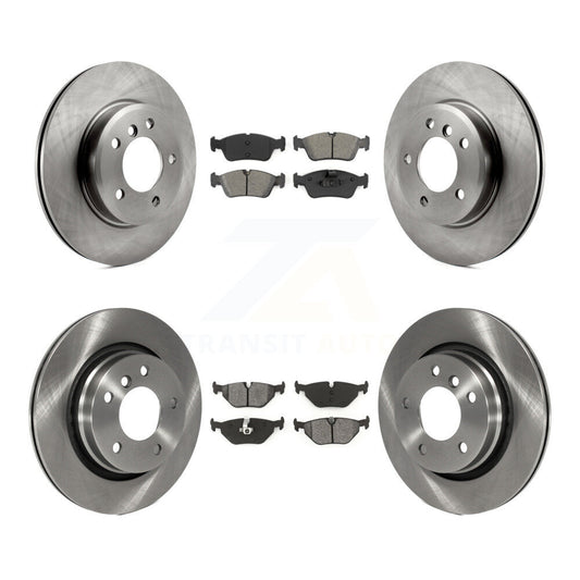 [Avant + Arrière] Kit de Disque et plaquette (semi-métallique) de frein pour BMW 325i 325Ci 323i 328i 323Ci 328Ci K8S-101148