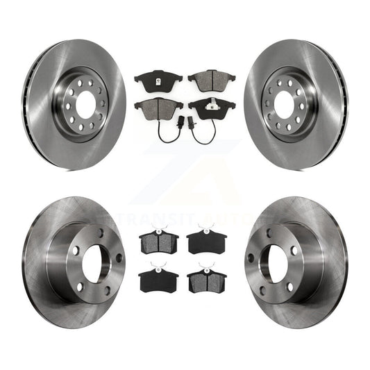 [Avant + Arrière] Kit de Disque et plaquette (semi-métallique) de frein pour Audi A6 avec 321mm Diameter Rotor K8S-101153