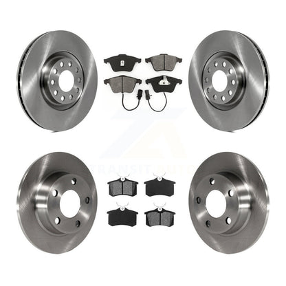[Avant + Arrière] Kit de Disque et plaquette (semi-métallique) de frein pour Audi Allroad Quattro avec Single Piston Caliper K8S-101155