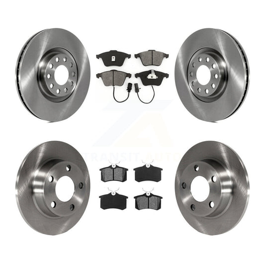 [Avant + Arrière] Kit de Disque et plaquette (semi-métallique) de frein pour Audi Allroad Quattro avec Single Piston Caliper K8S-101155