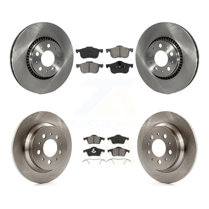 [Avant + Arrière] Kit de Disque et plaquette (semi-métallique) de frein pour Volvo S60 V70 XC70 S80 K8S-101157