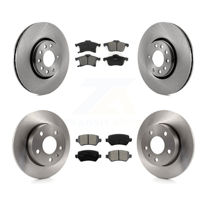 [Avant + Arrière] Kit de Disque et plaquette (semi-métallique) de frein pour 2008-2009 Saturn Astra K8S-101158