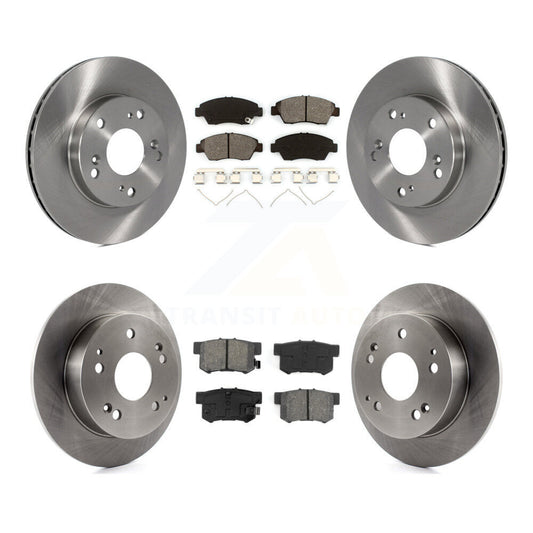 [Avant + Arrière] Kit de Disque et plaquette (semi-métallique) de frein pour Honda Civic Acura RSX K8S-101162