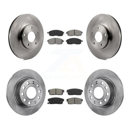 [Avant + Arrière] Kit de Disque et plaquette (semi-métallique) de frein pour Nissan Maxima INFINITI I35 K8S-101167