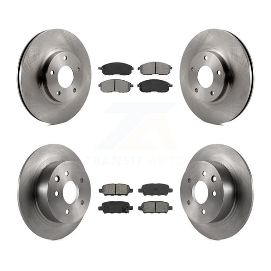 [Avant + Arrière] Kit de Disque et plaquette (semi-métallique) de frein pour Nissan Altima K8S-101168