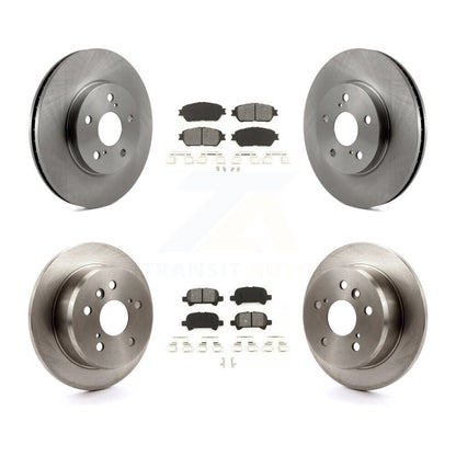 [Avant + Arrière] Kit de Disque et plaquette (semi-métallique) de frein pour Toyota Camry Avalon Solara K8S-101169