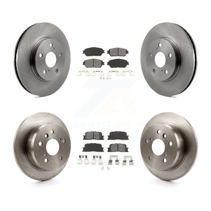 [Avant + Arrière] Kit de Disque et plaquette (semi-métallique) de frein pour Toyota Camry Lexus ES300 K8S-101170