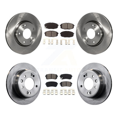 [Avant + Arrière] Kit de Disque et plaquette (semi-métallique) de frein pour Hyundai Elantra K8S-101174