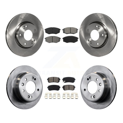 [Avant + Arrière] Kit de Disque et plaquette (semi-métallique) de frein pour Hyundai Tucson Kia Sportage FWD K8S-101175
