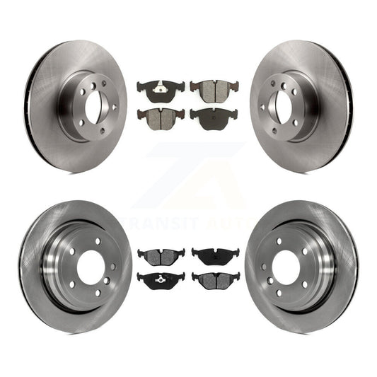 [Avant + Arrière] Kit de Disque et plaquette (semi-métallique) de frein pour BMW 530i 540i K8S-101184