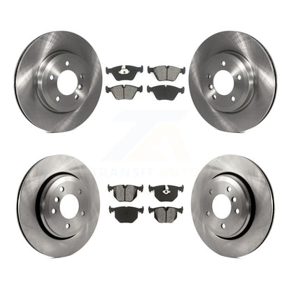 [Avant + Arrière] Kit de Disque et plaquette (semi-métallique) de frein pour BMW 330Ci 330i 330xi K8S-101185