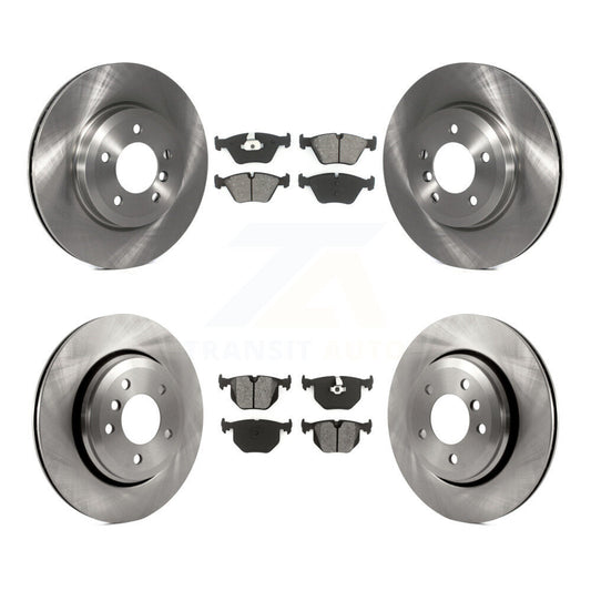 [Avant + Arrière] Kit de Disque et plaquette (semi-métallique) de frein pour BMW 330Ci 330i 330xi K8S-101185
