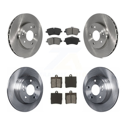 [Avant + Arrière] Kit de Disque et plaquette (semi-métallique) de frein pour Mercedes-Benz C230 C240 K8S-101189