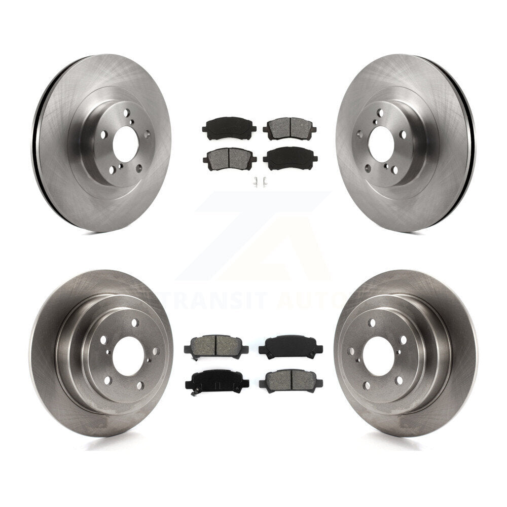[Avant + Arrière] Kit de Disque et plaquette (semi-métallique) de frein pour Subaru Impreza WRX K8S-101203