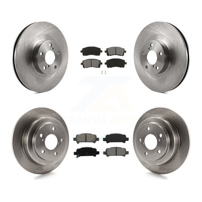 [Avant + Arrière] Kit de Disque et plaquette (semi-métallique) de frein pour Subaru Impreza WRX K8S-101203
