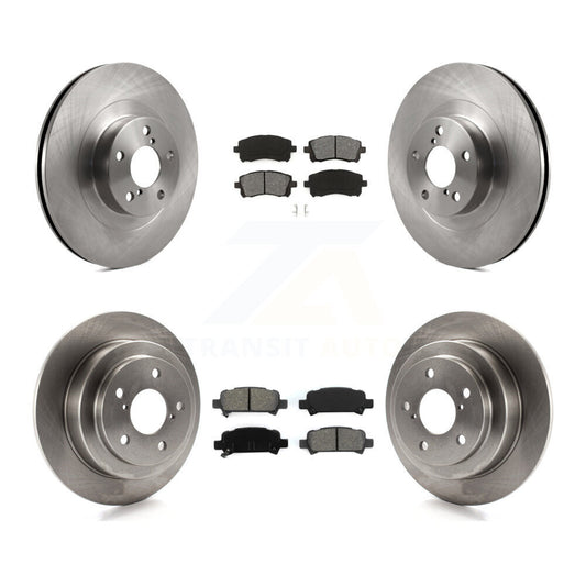 [Avant + Arrière] Kit de Disque et plaquette (semi-métallique) de frein pour Subaru Impreza WRX K8S-101203
