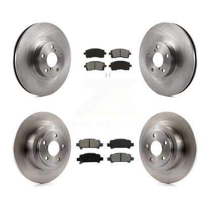 [Avant + Arrière] Kit de Disque et plaquette (semi-métallique) de frein pour Subaru Outback Legacy K8S-101204