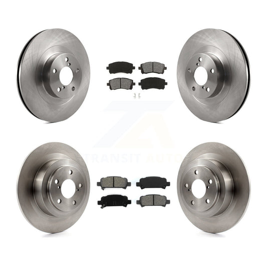 [Avant + Arrière] Kit de Disque et plaquette (semi-métallique) de frein pour Subaru Outback Legacy K8S-101204